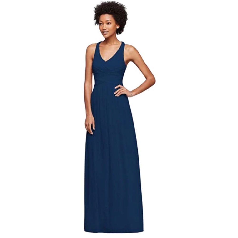 Beautiful Navy/ Marine color mesh dress.